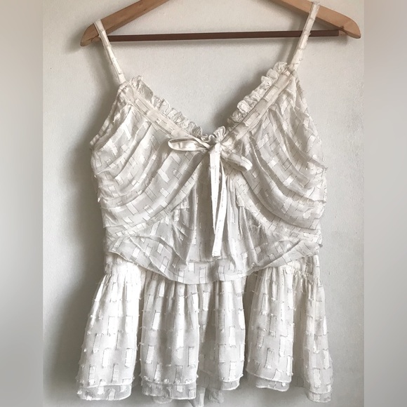 WALTER BAKER Dobson Lace Peplum Top - Picture 3 of 10